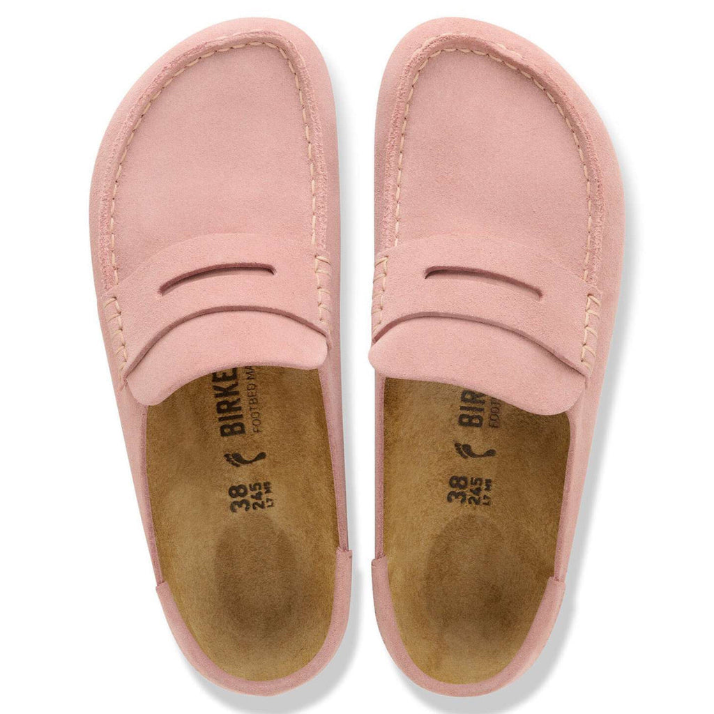 Birkenstock Naples Wrapped Suede Leather Pink Clay