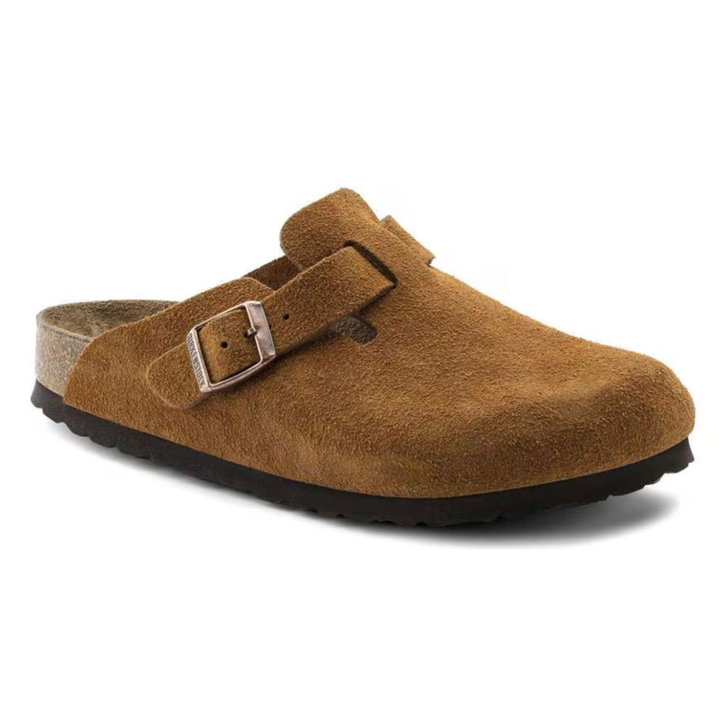 Birkenstock Boston Soft Footbed Narrow 'Mink'