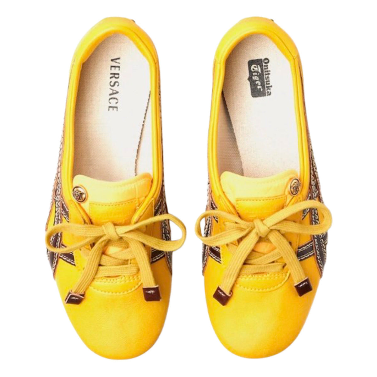 Onitsuka Tiger Versace X TAI-CHI Sakura Nappa Yellow