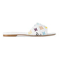 Louis Vuitton 6AM Flat Mules Takashi Murakami White