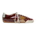 Golden Goose True-Star leather sneakers burgundy