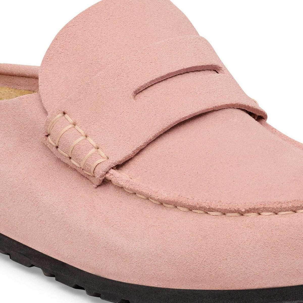 Birkenstock Naples Wrapped Suede Leather Pink Clay