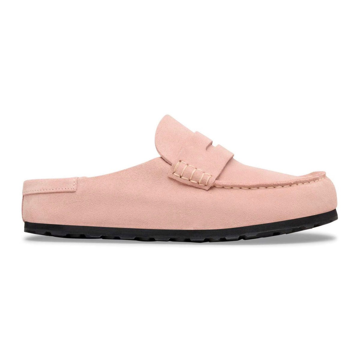 Birkenstock Naples Wrapped Suede Leather Pink Clay