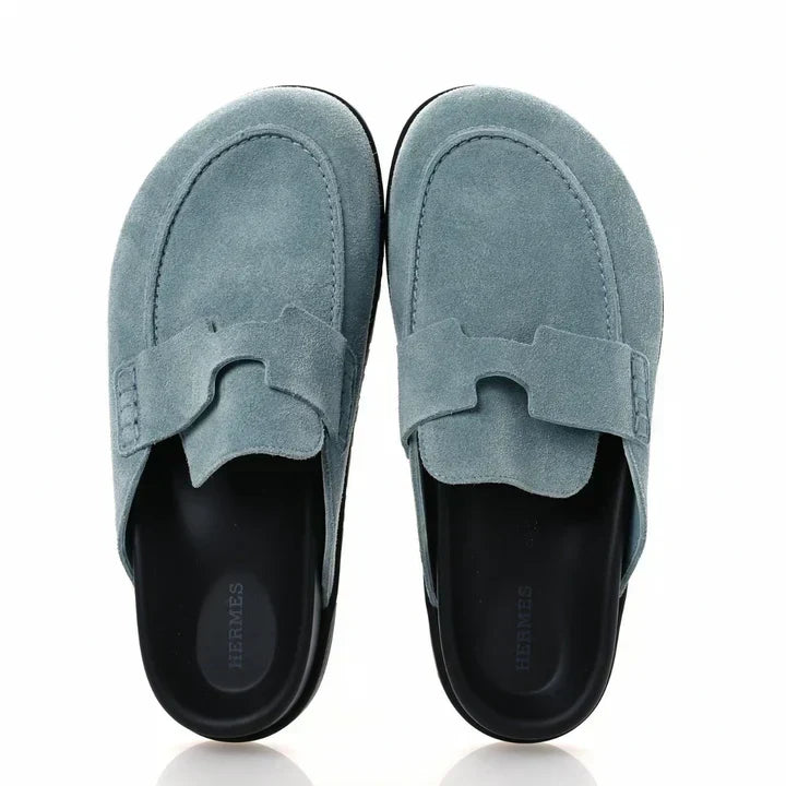Hermès Go mule 'Light Blue'