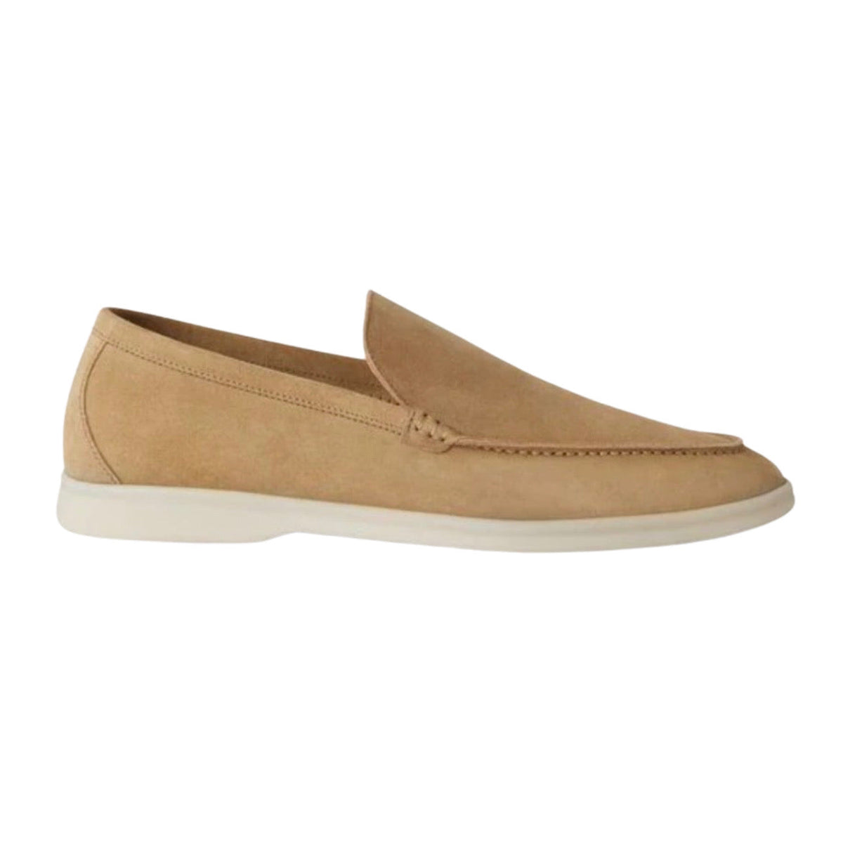Loro piana Summer Walk Loafer Light Wood Smoke