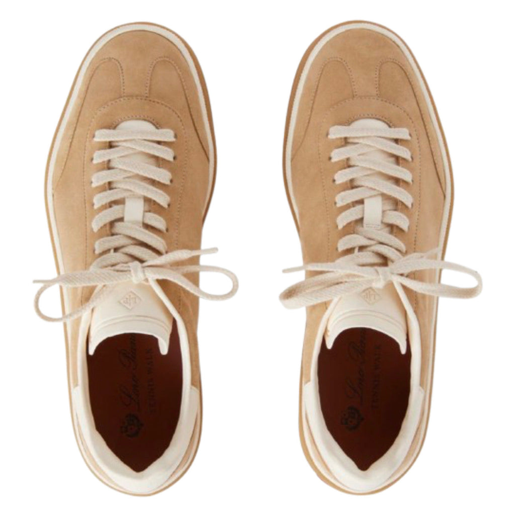 Loro piana Tennis Walk Sneaker Suede Calf Split Windy Dunes