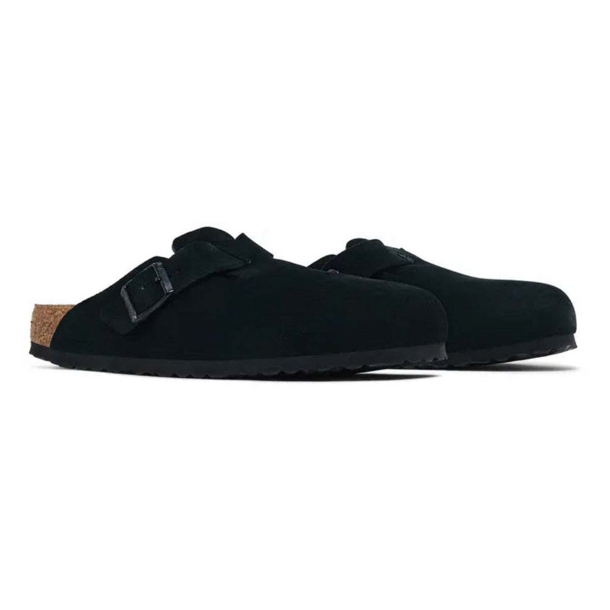 Birkenstock Boston Soft Footbed Narrow 'Black'