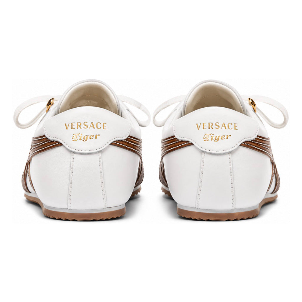 Onitsuka Tiger Versace X TAI-CHI Sakura Nappa White Brown