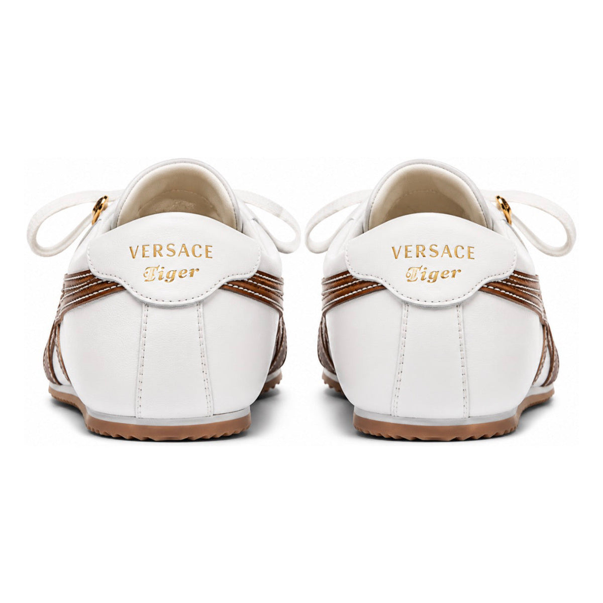 Onitsuka Tiger Versace X TAI-CHI Sakura Nappa White Brown