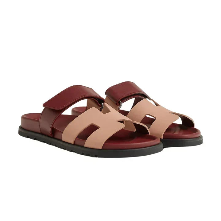 Hermes Chypre Sandal Beige/Perlino