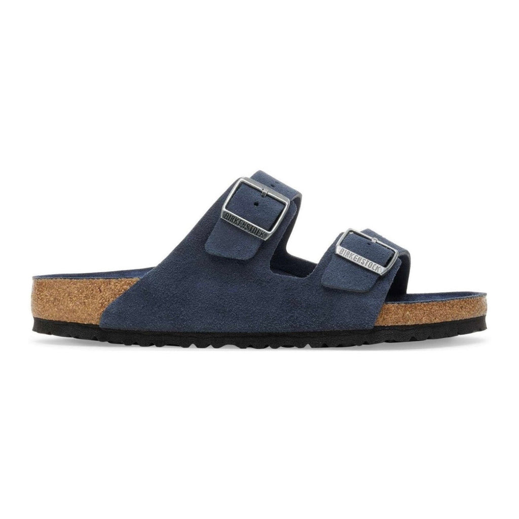 Birkenstock Arizona Soft Footbed Suede Leather New Navy