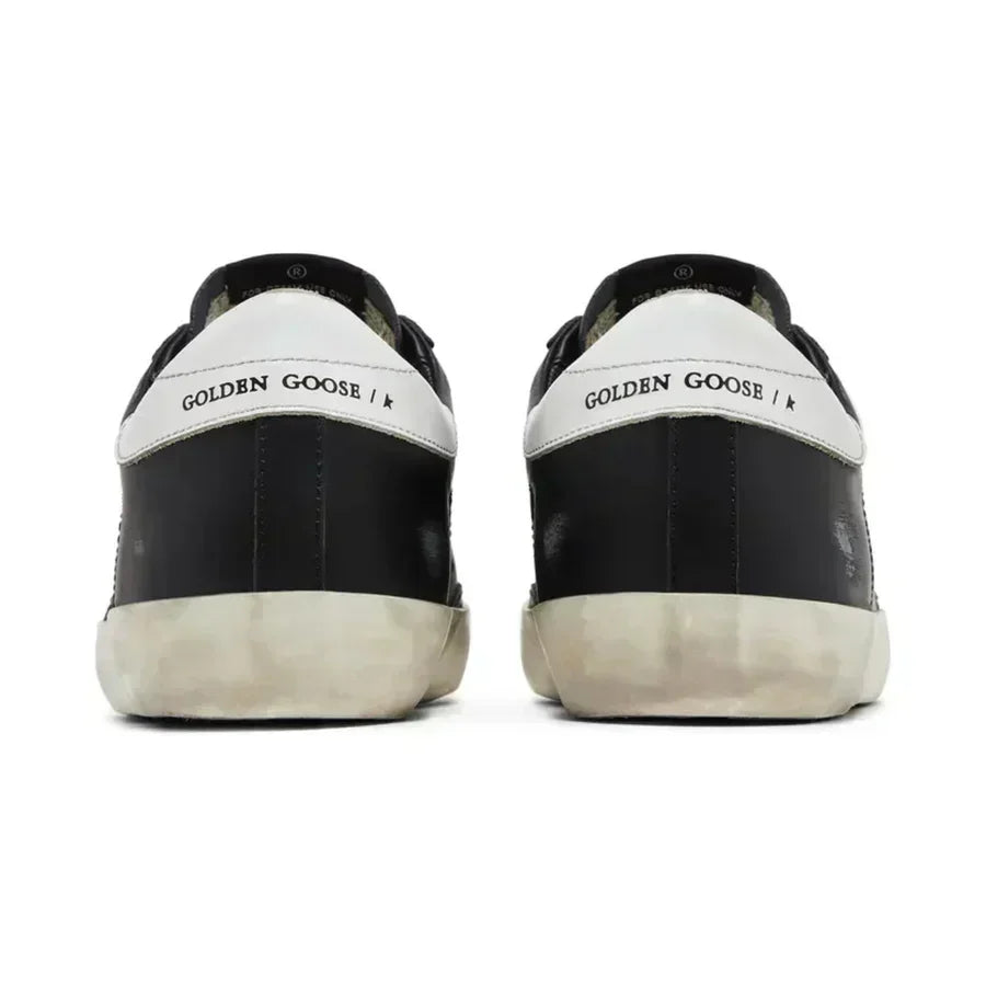 Golden Goose Super-Star – Black White Leather