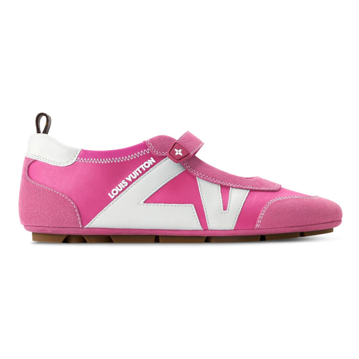 Louis Vuitton LV Sneakerina Mary Jane Rose