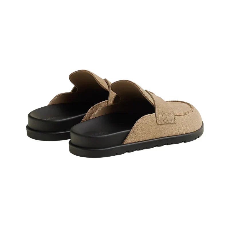 Hermès Go mule 'Beige Camel'