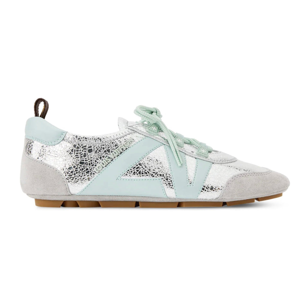 Louis Vuitton LV Sneakerina Leather Patterned Blue