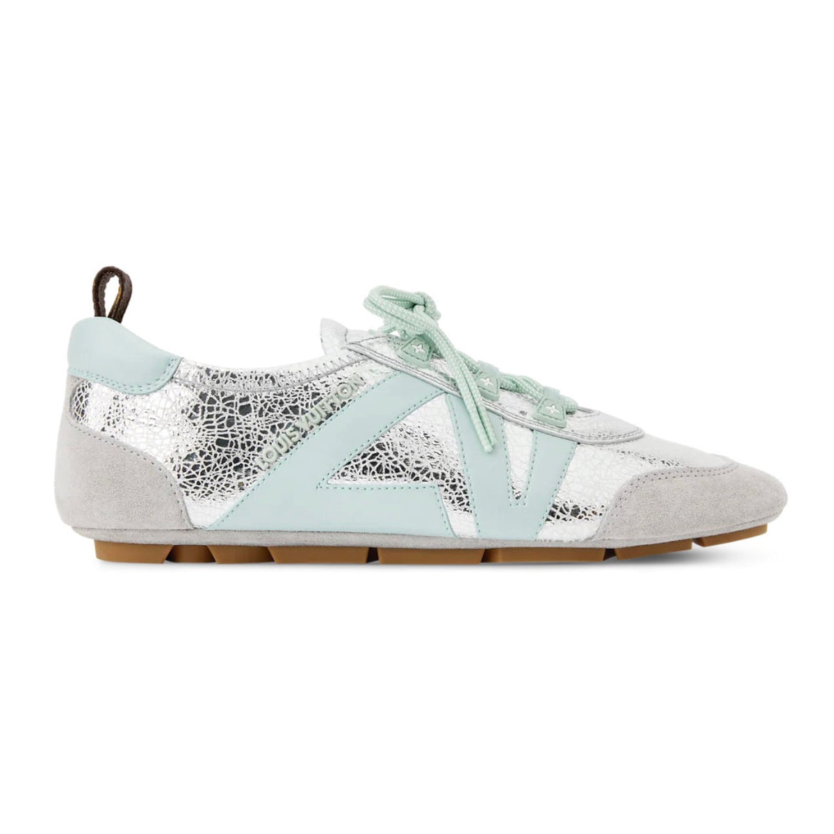 Louis Vuitton LV Sneakerina Leather Patterned Blue