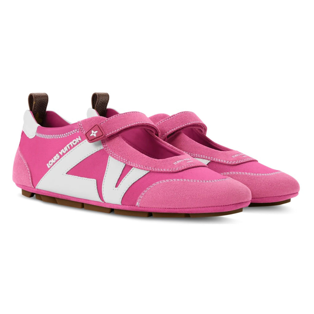 Louis Vuitton LV Sneakerina Mary Jane Rose