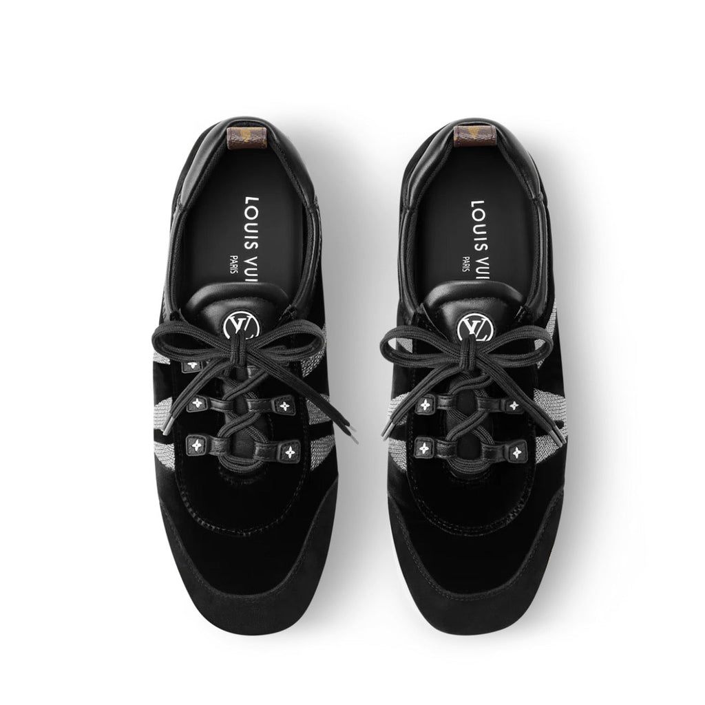Louis Vuitton LV Sneakerina Black Silver