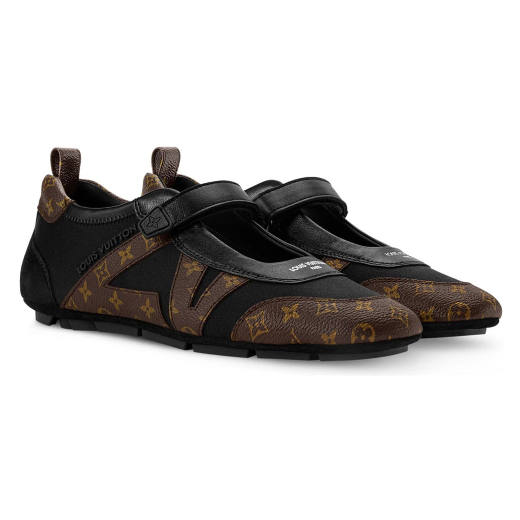 Louis Vuitton LV Sneakerina Mary Jane Black