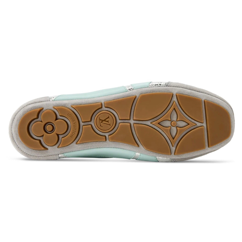 Louis Vuitton LV Sneakerina Leather Patterned Blue