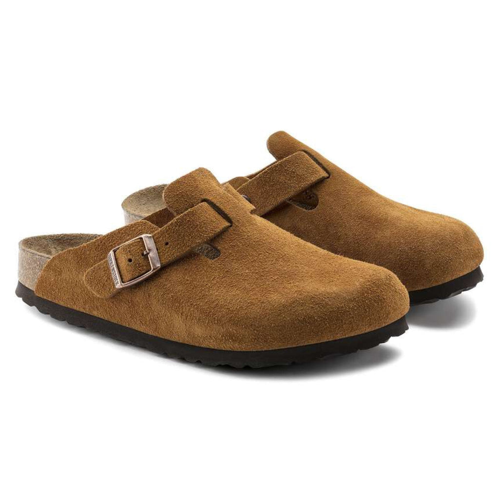 Birkenstock Boston Soft Footbed Narrow 'Mink'
