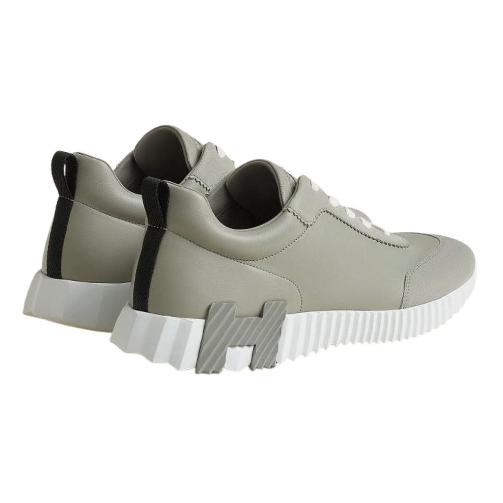 HERMES Blanc BOUNCING SNEAKER Gris Arctique