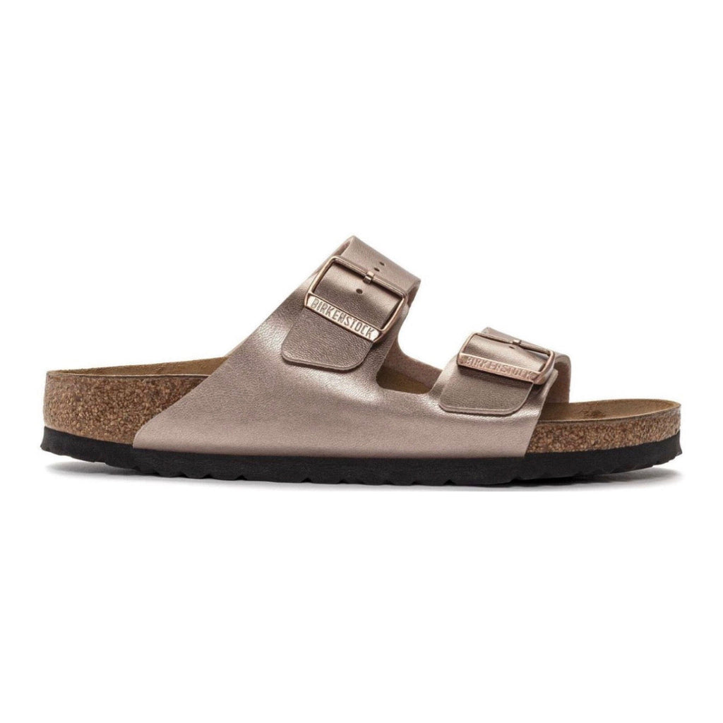 Birkenstock Arizona Soft Footbed Suede Leather Rose Gold