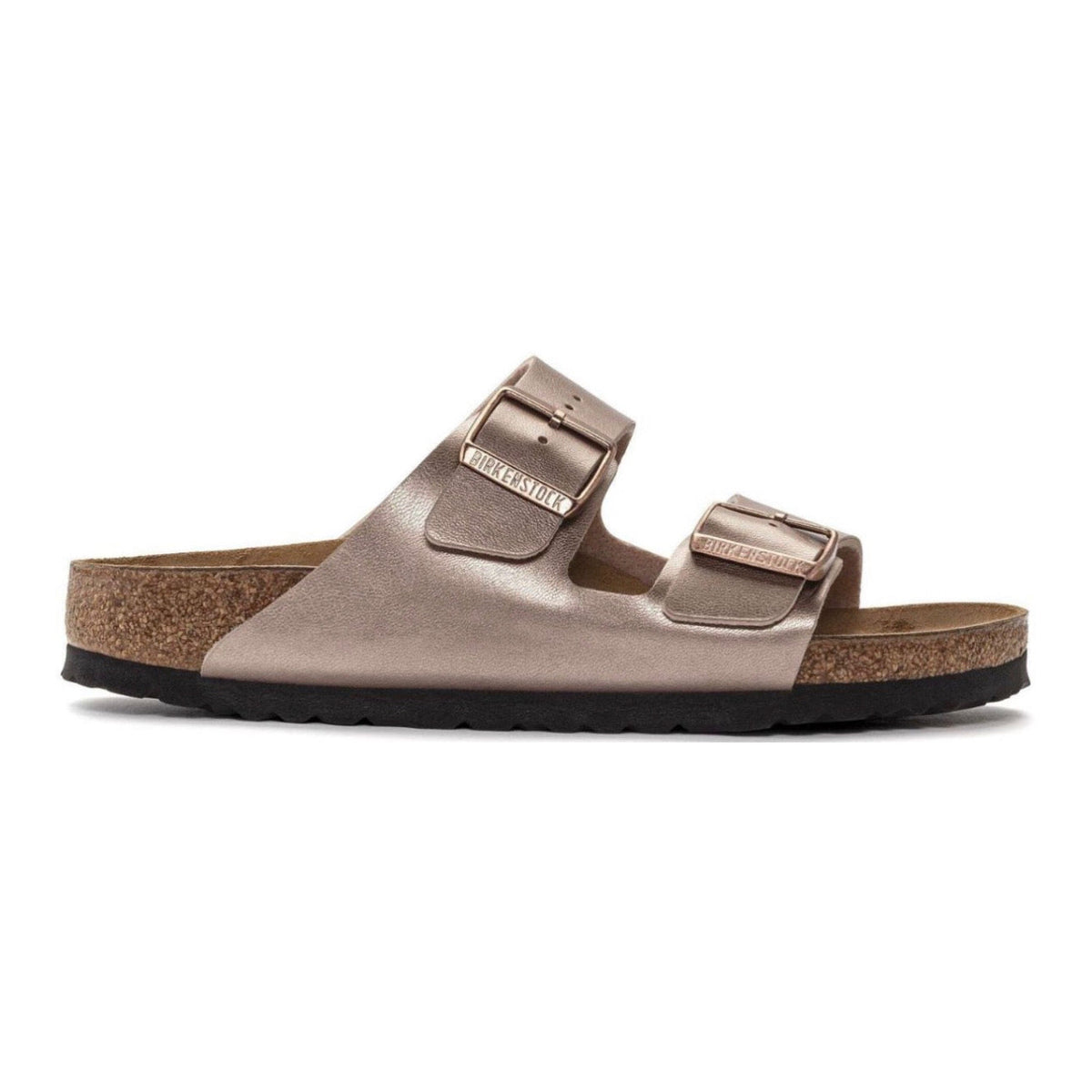 Birkenstock Arizona Soft Footbed Suede Leather Rose Gold
