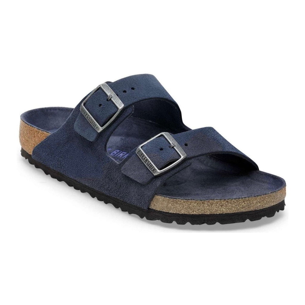 Birkenstock Arizona Soft Footbed Suede Leather New Navy