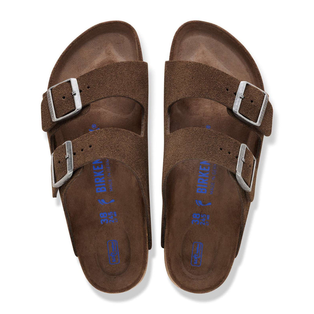 Birkenstock Arizona Soft Footbed Suede Leather Carafe Tonal FB