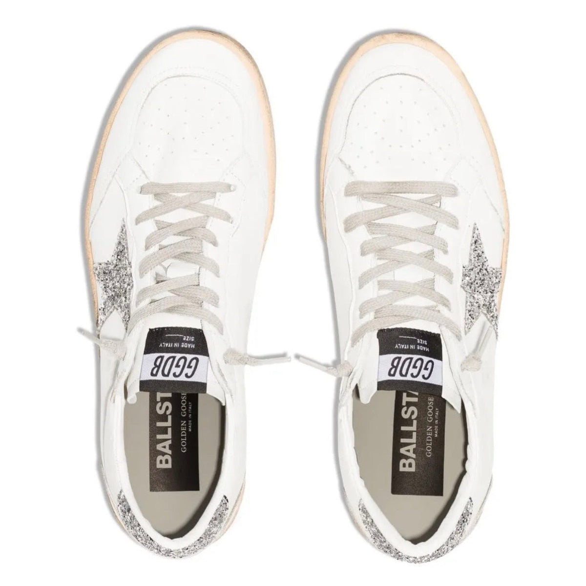 Golden Goose Ball Star glitter-star sneakers