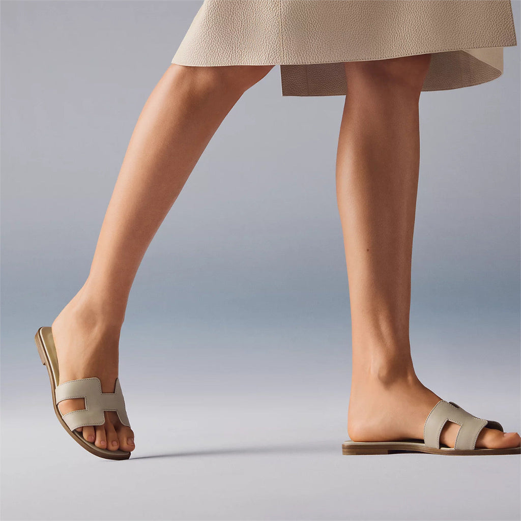 Hermes Oran sandal - Beige Nomade