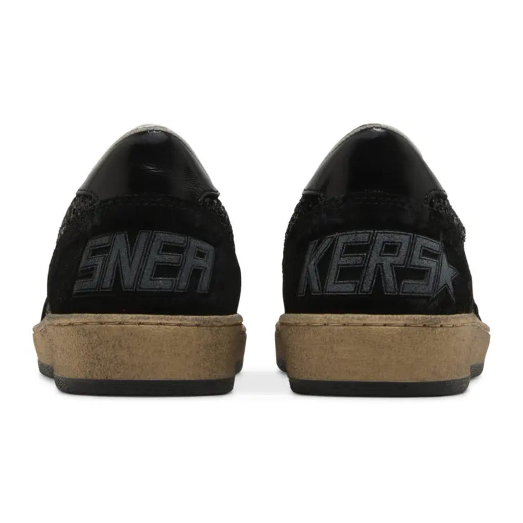 Golden Goose Wmns Ball Star 'Black Glitter'