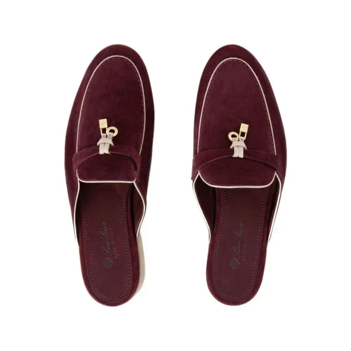 Loro piana Summer Charms Walk Loafer 'burgundy'