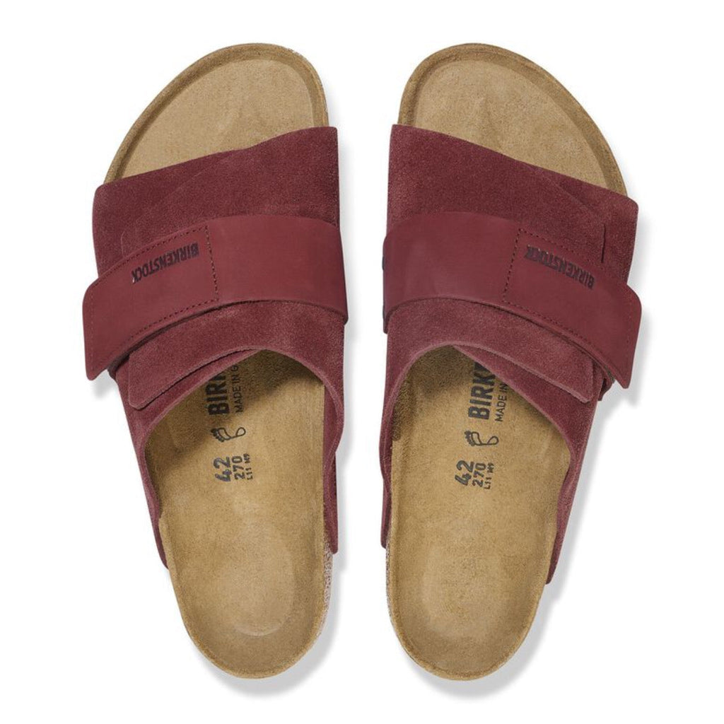 Birkenstock Kyoto Nubuck Leather/Suede - Zinfandel