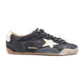 Golden Goose True-Star trainers in dark blue suede with white nappa leather star and heels tab
