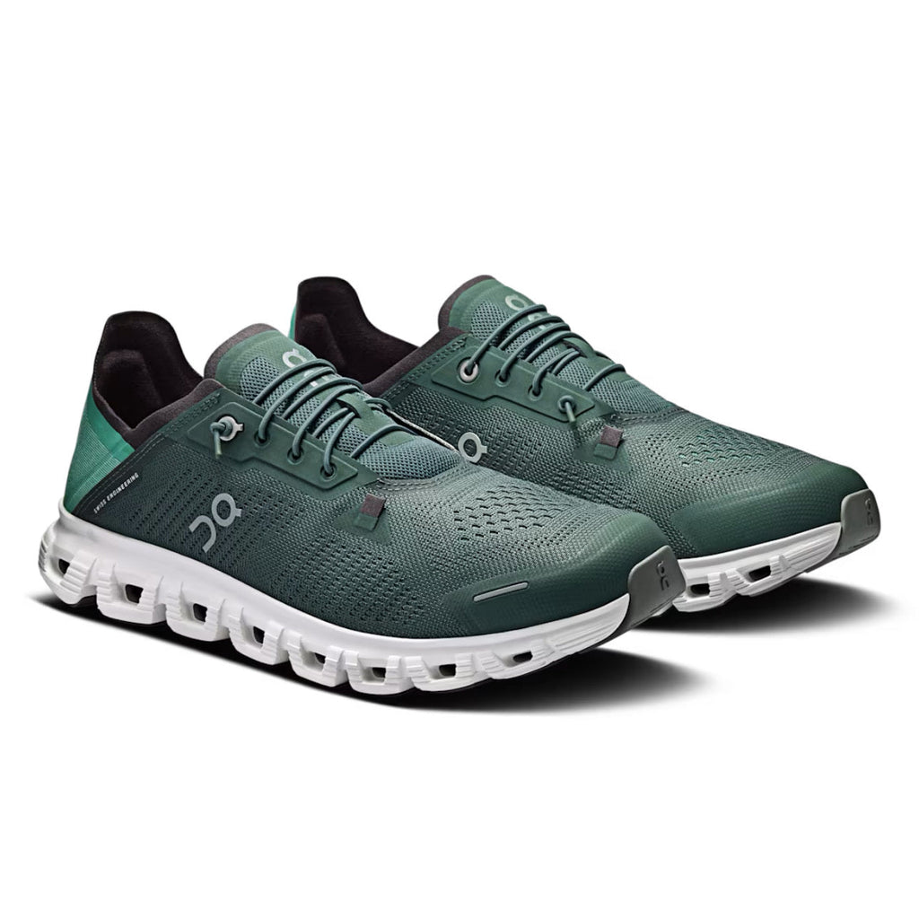 ON Cloud 6 Coast Olive | White