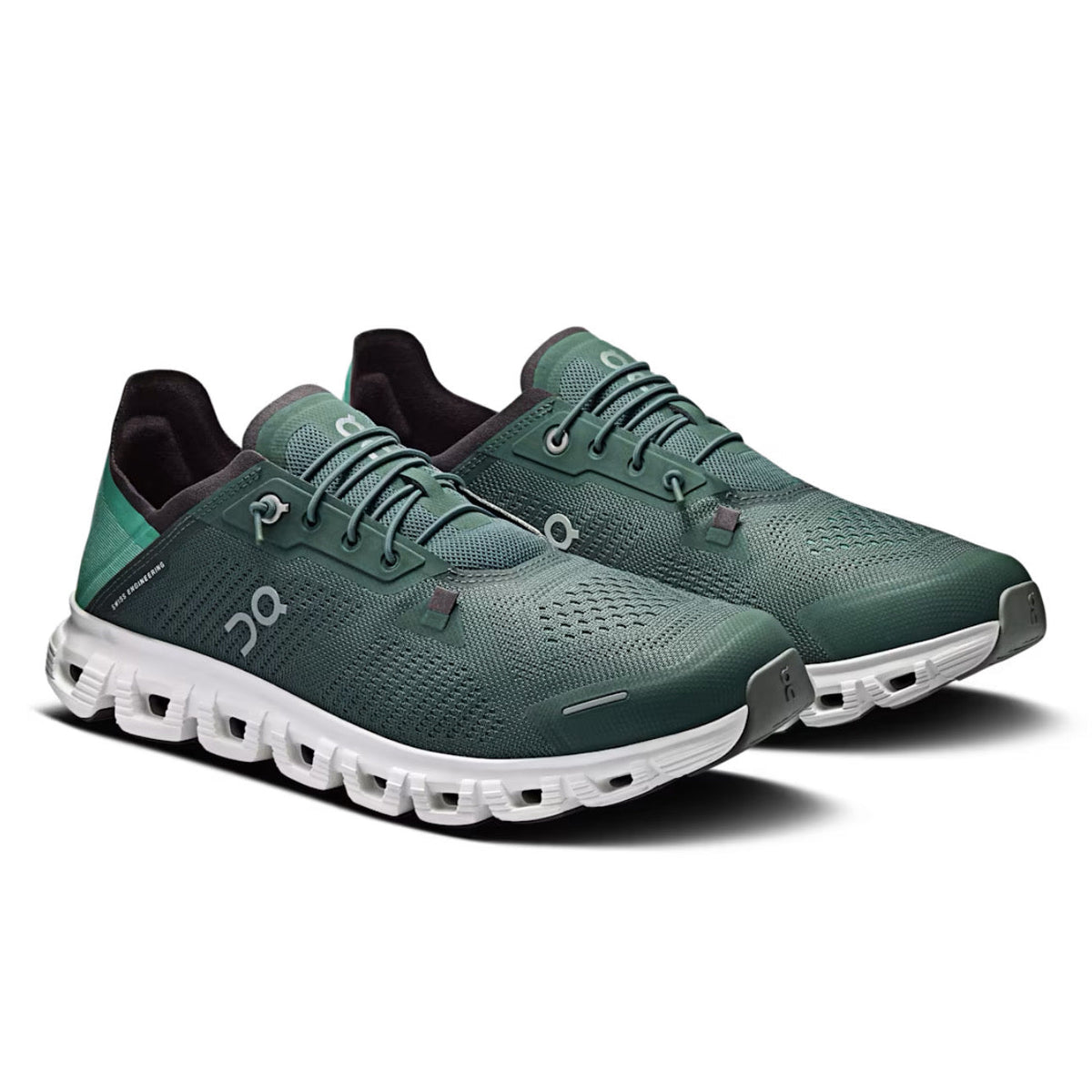 ON Cloud 6 Coast Olive | White