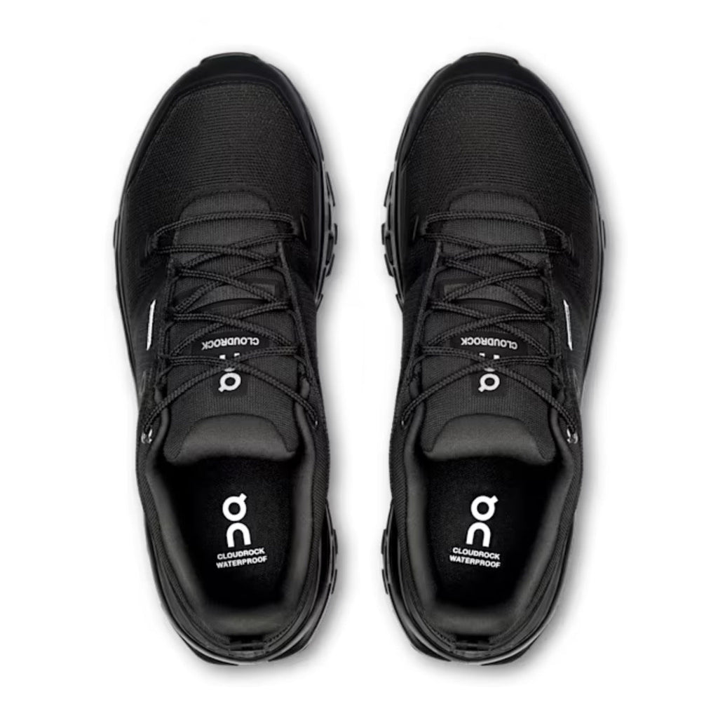 ON Cloudrock Low Waterproof Black | Black
