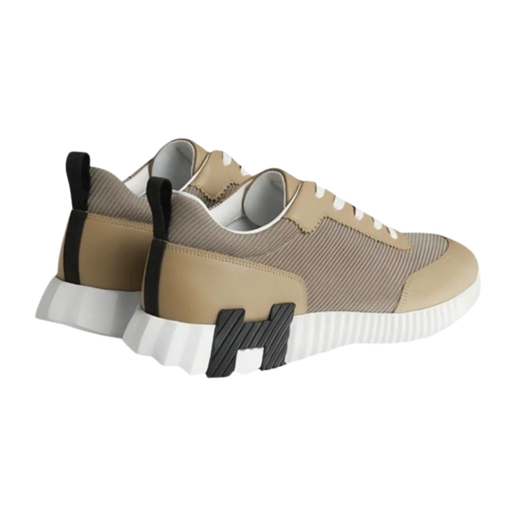 HERMES MEN Beige BOUNCING SNEAKER