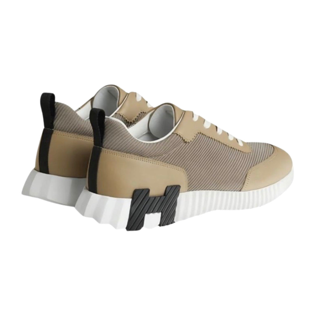 HERMES MEN Beige BOUNCING SNEAKER