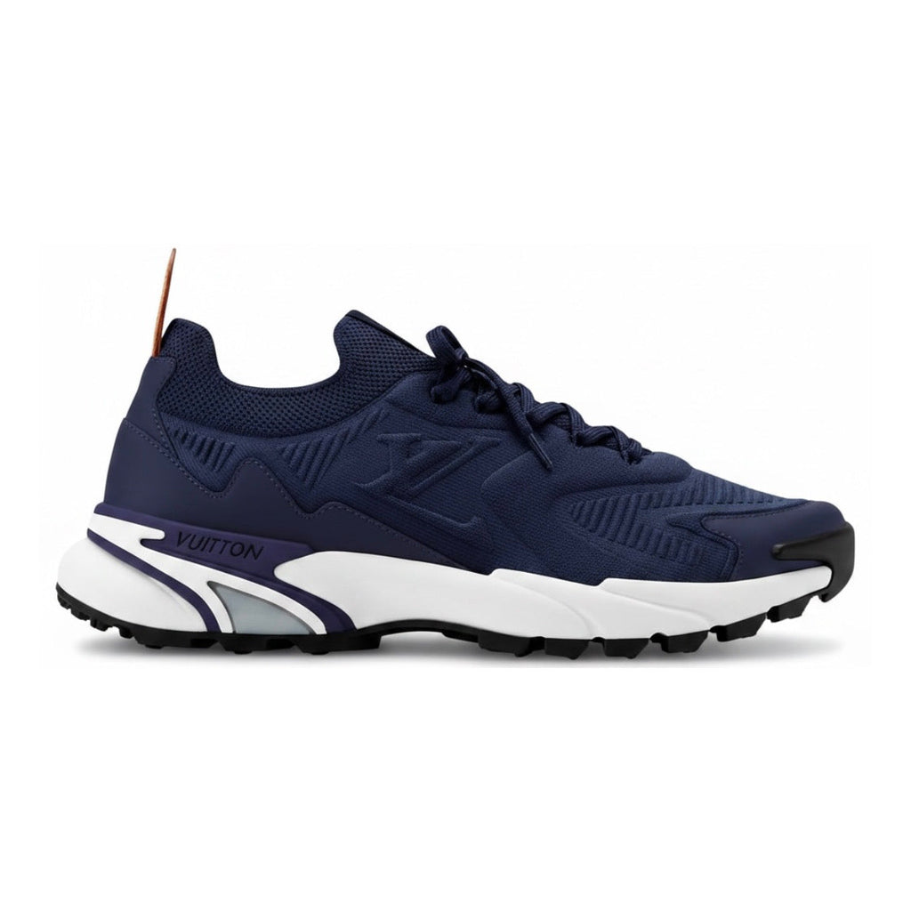 Louis Vuitton Tatic Knit Sneaker Navy Blue