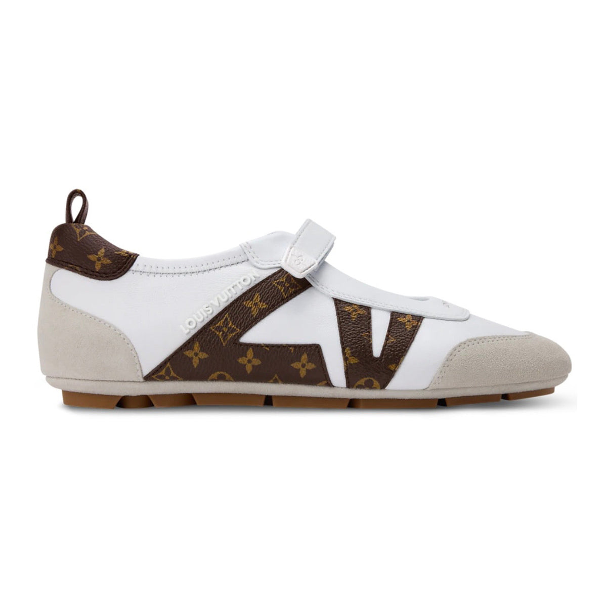 Louis Vuitton LV Sneakerina Mary Jane White