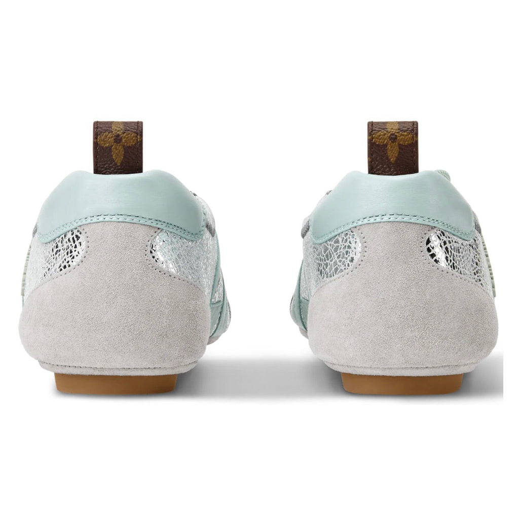 Louis Vuitton LV Sneakerina Leather Patterned Blue