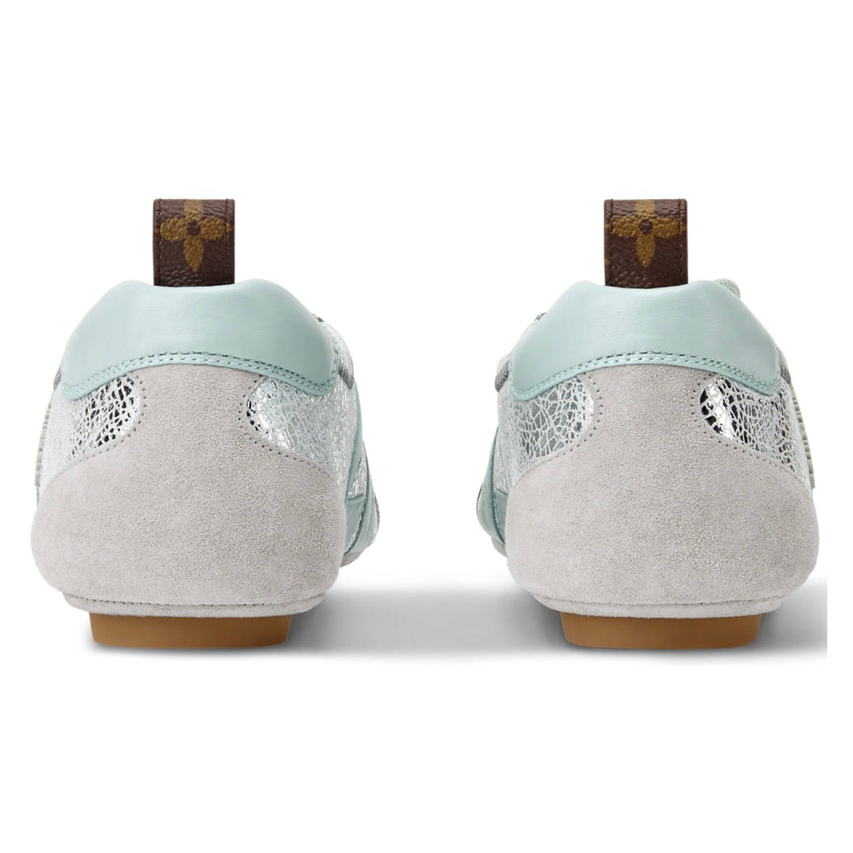 Louis Vuitton LV Sneakerina Leather Patterned Blue