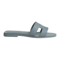 Hermes Oran Sandal Blue