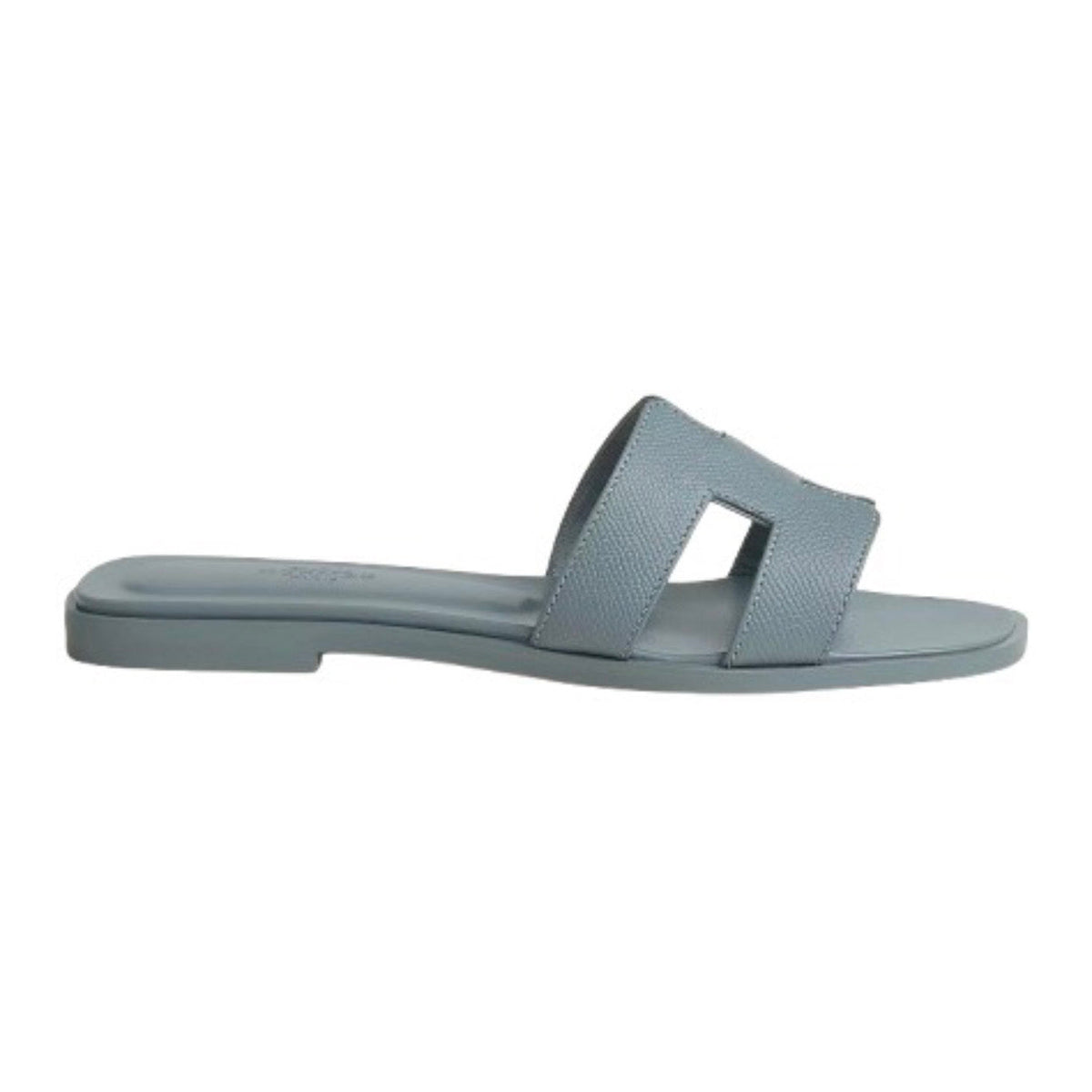 Hermes Oran Sandal Blue