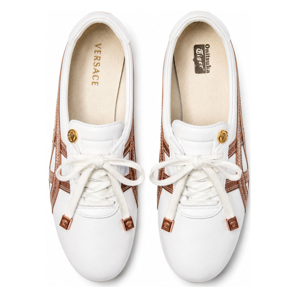 Onitsuka Tiger Versace X TAI-CHI Sakura Nappa White Brown