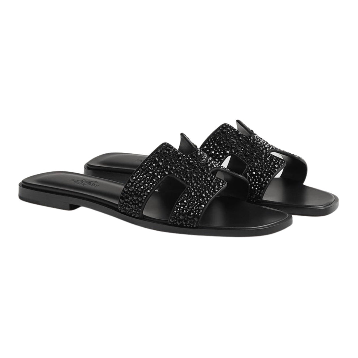 Hermes Oran sandal - Noir