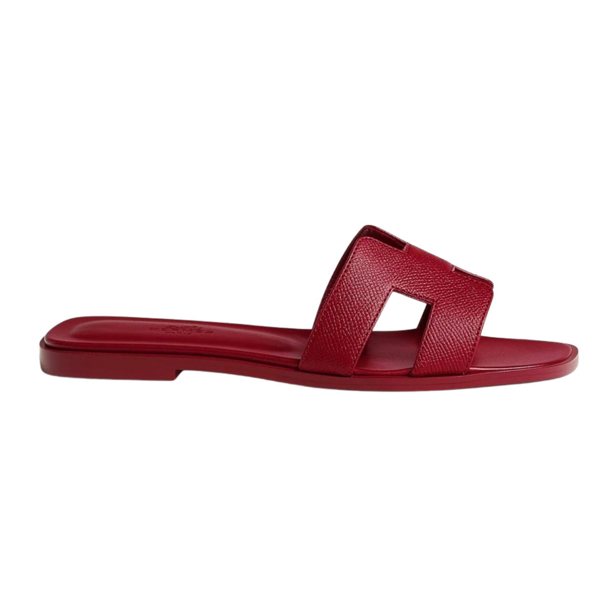 Hermes Oran sandal - Rose Framboise